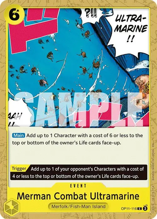 Merman Combat Ultramarine card art