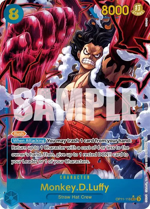 Monkey.D.Luffy (118) (Alternate Art) card art