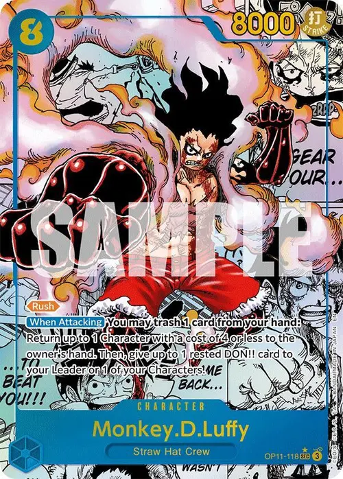 Monkey.D.Luffy (118) (Manga) card art