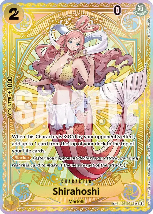Shirahoshi (SP) card art