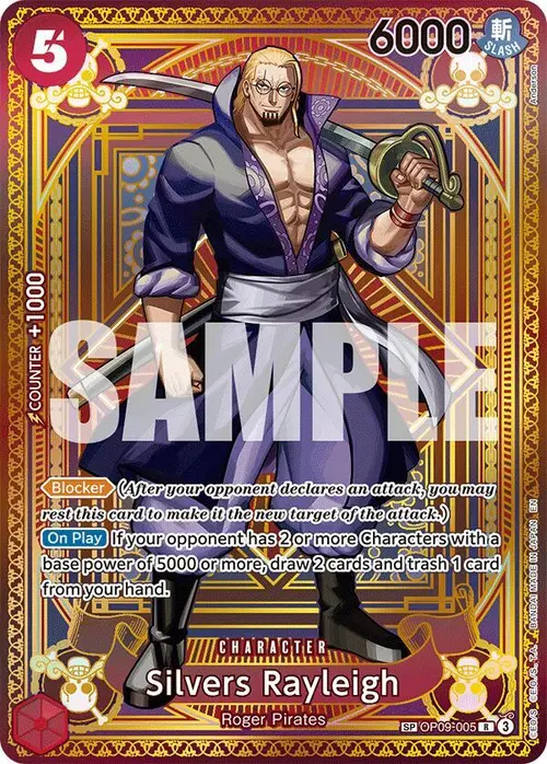 Silvers Rayleigh (SP) card art
