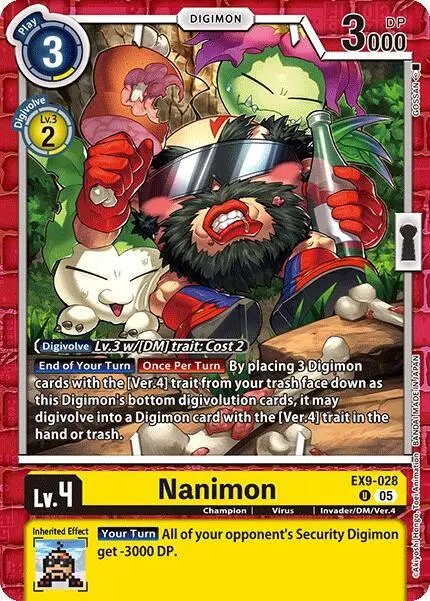 Nanimon card art