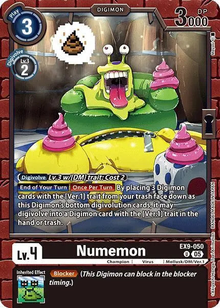 Numemon card art