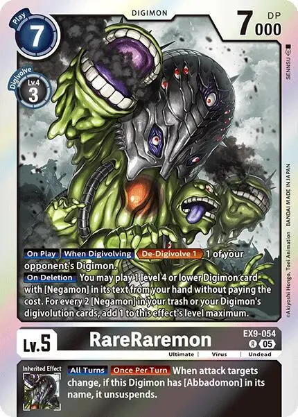 RareRaremon card art