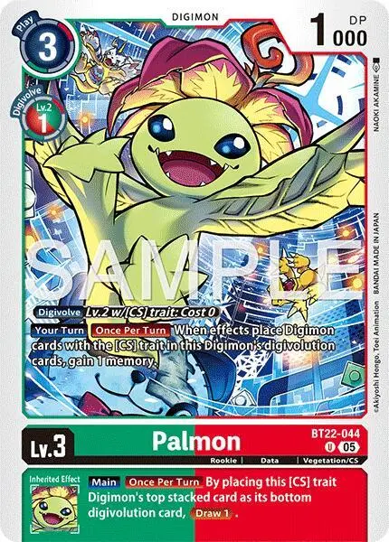 Palmon card art