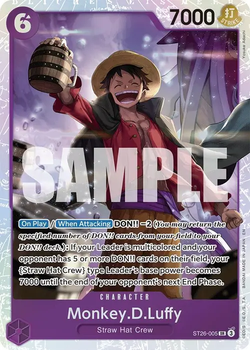 Monkey.D.Luffy (ST26-005) card art