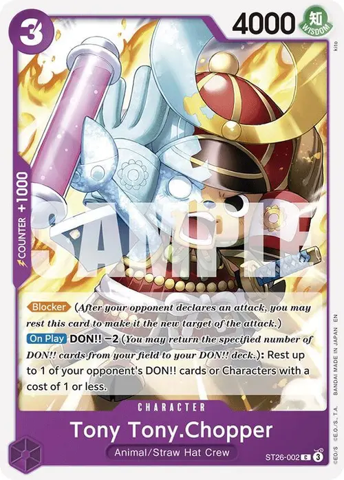 Tony Tony.Chopper card art