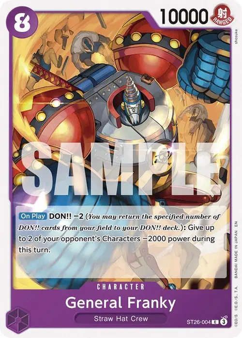 General Franky card art