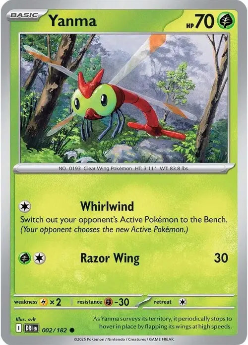 Yanma card art