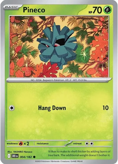 Pineco card art