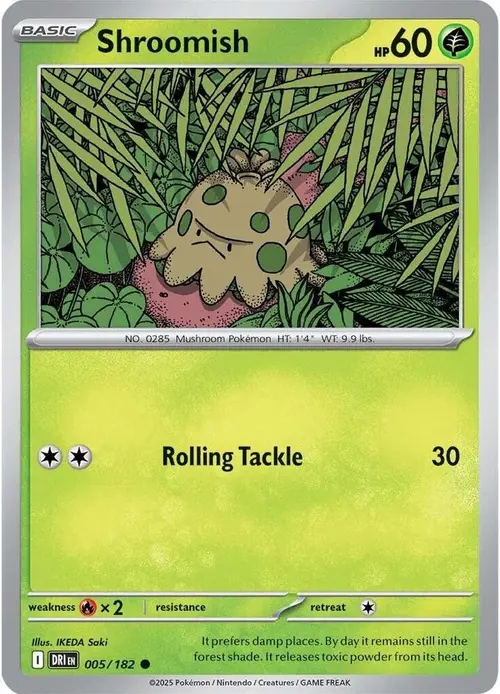 Shroomish card art