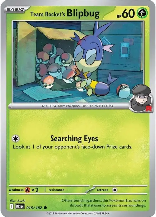 Team Rocket's Blipbug card art