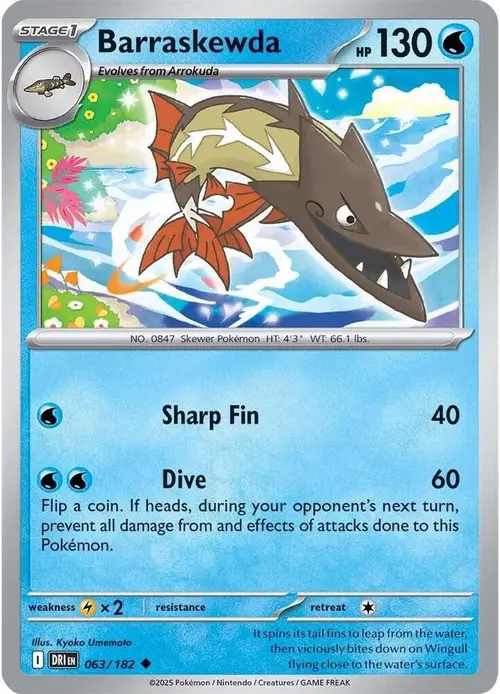 Barraskewda card art