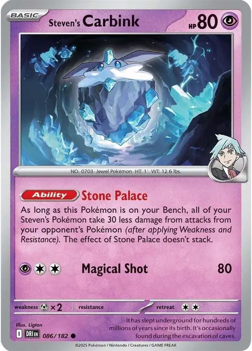 Steven's Carbink card art