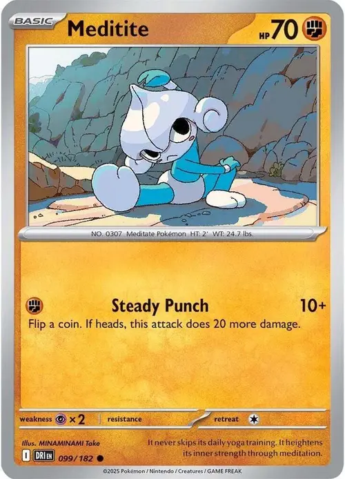 Meditite card art