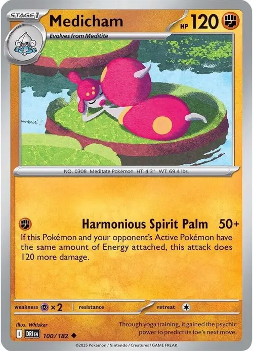 Medicham card art