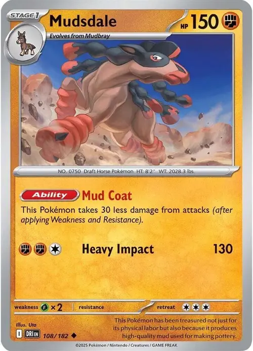 Mudsdale card art