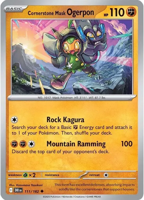 Cornerstone Mask Ogerpon card art