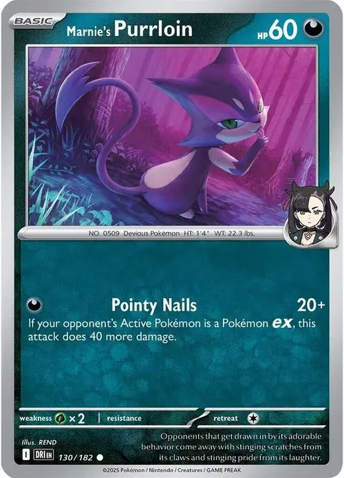 Marnie's Purrloin card art