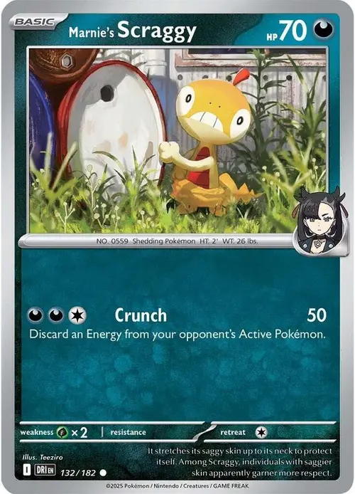 Marnie's Scraggy card art