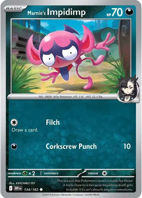 Marnie's Impidimp card art