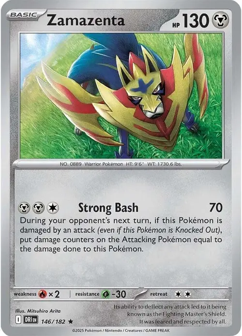 Zamazenta card art