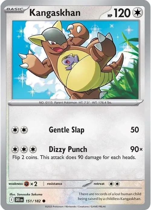 Kangaskhan card art