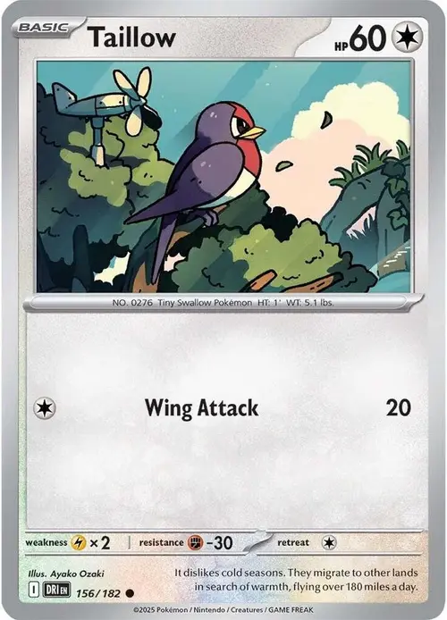 Taillow card art