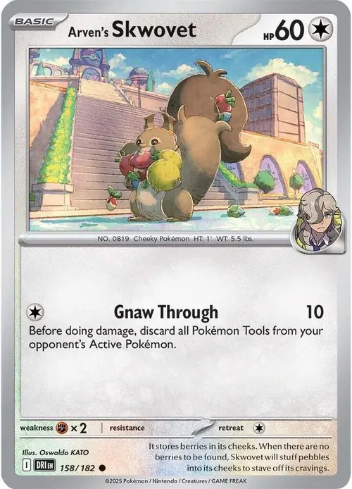 Arven's Skwovet card art
