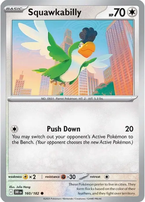 Squawkabilly card art