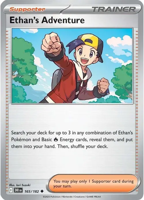 Ethan's Adventure card art