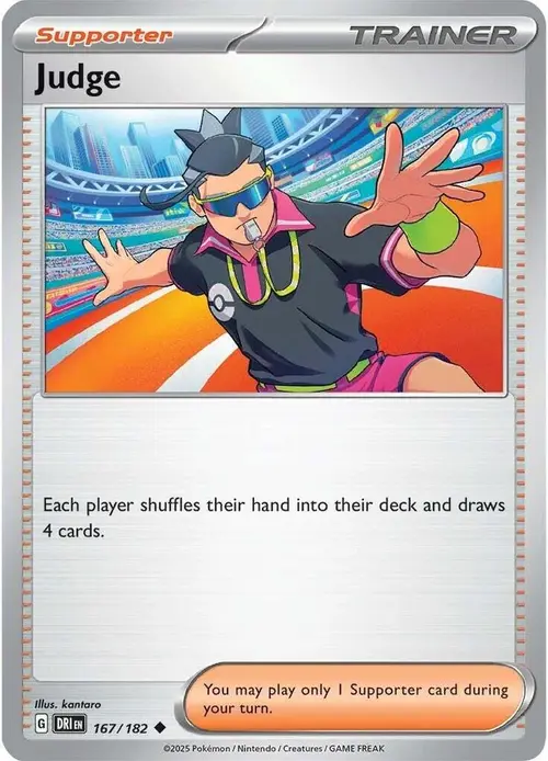 Judge card art