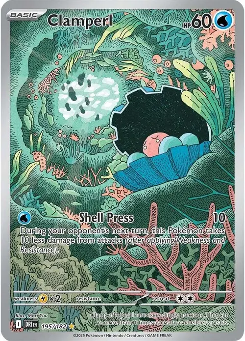 Clamperl card art