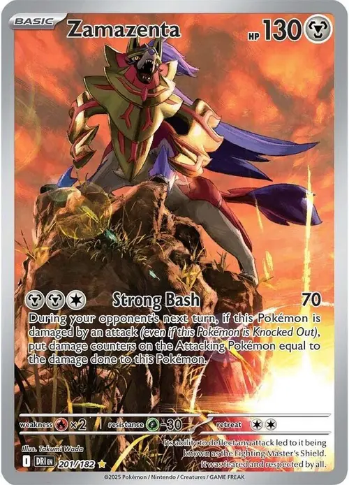 Zamazenta card art