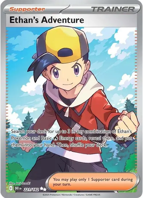 Ethan's Adventure card art