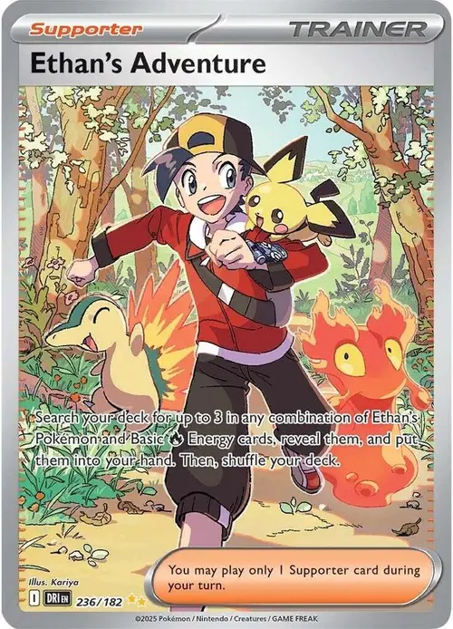 Ethan's Adventure card art