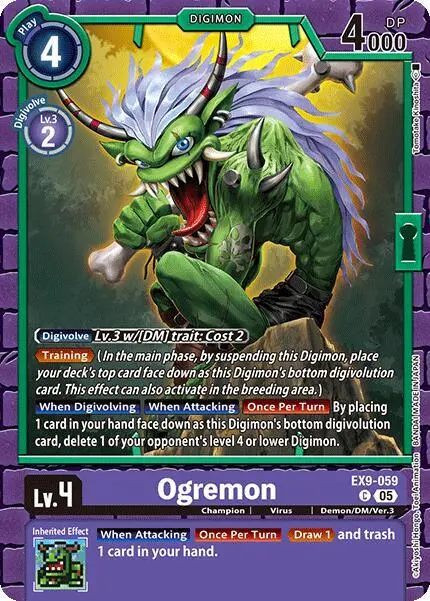Ogremon card art