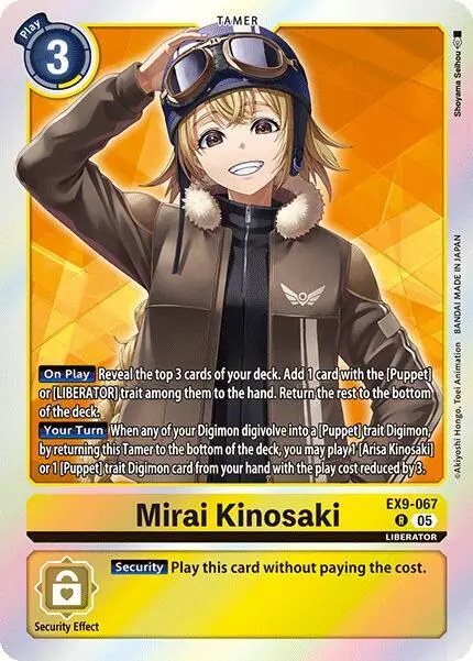 Mirai Kinosaki card art