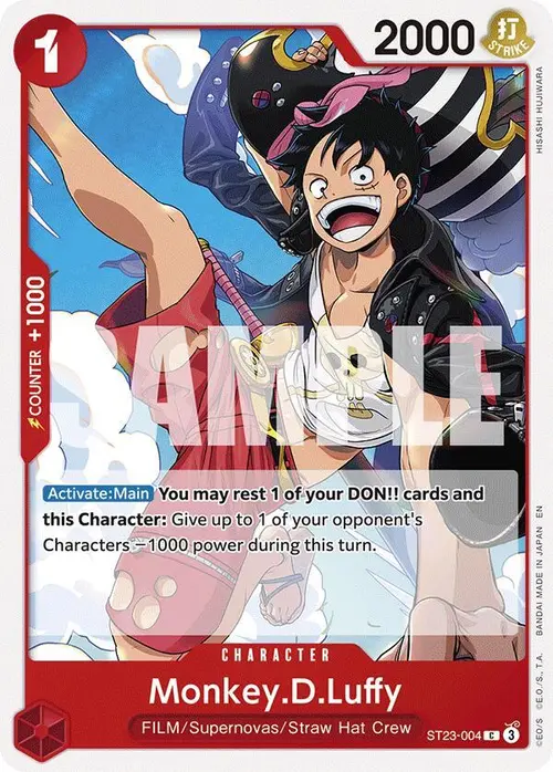 Monkey.D.Luffy card art