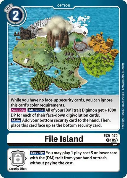 File Island card art