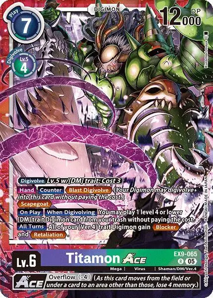 Titamon ACE card art
