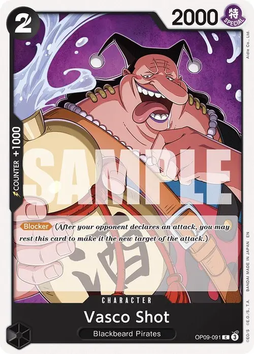 Vasco Shot (Reprint) card art