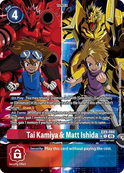 Tai Kamiya & Matt Ishida (Alternate Art) card art