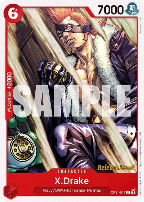 X.Drake card art