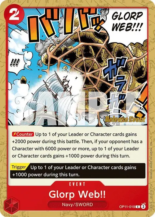 Glorp Web!! card art