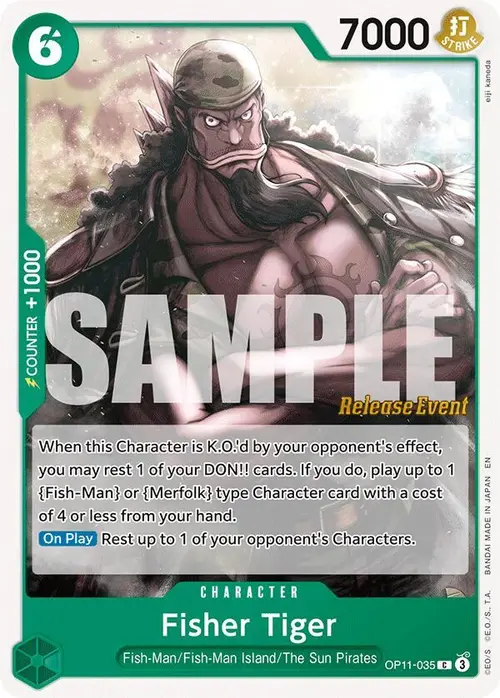 Fisher Tiger card art