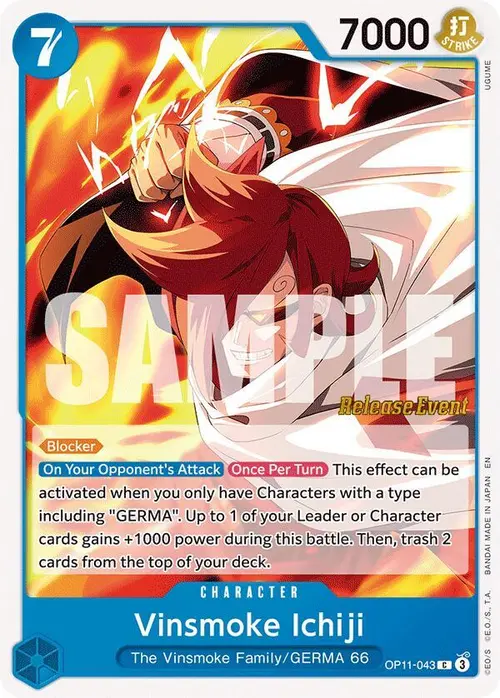 Vinsmoke Ichiji card art