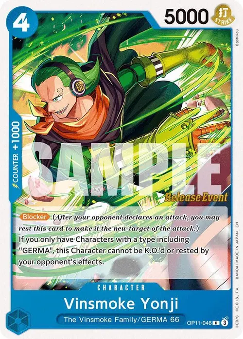 Vinsmoke Yonji card art