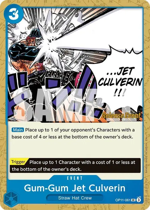 Gum-Gum Jet Culverin card art