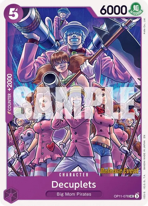 Decuplets card art